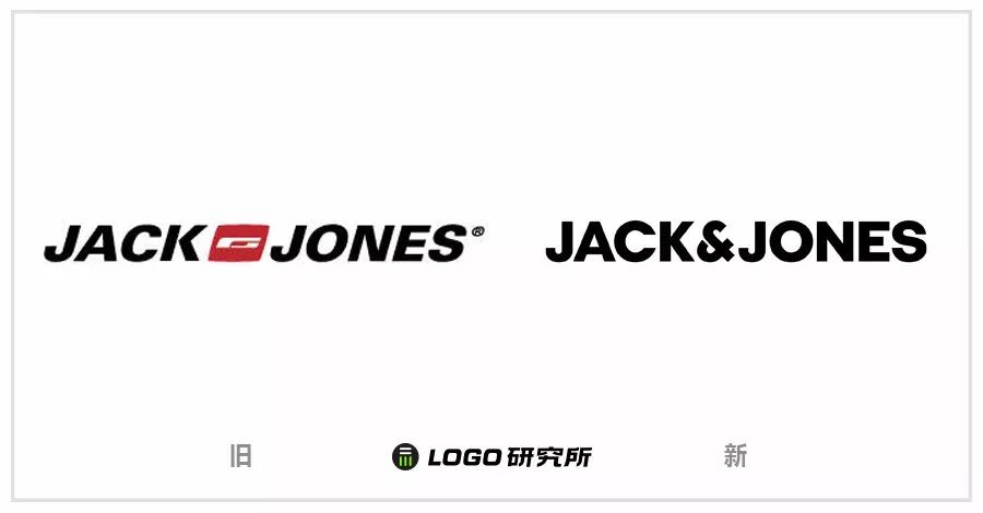 杰克瓊斯換LOGO了！